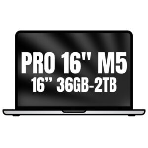 Apple Macbook Pro 16"/ M5 Max 18-Core CPU/ 36GB/ 2TB SSD/ 32-Core GPU/ Plata