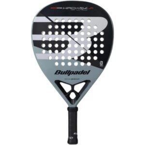Pala de Pádel Bullpadel Hack 04 Junior 2026 (Paquito Navarro)/ Negra y Gris