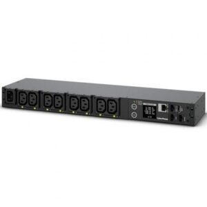 Unidad de Distribución para Alimentación Cyberpower PDU41004/ 16A/ 8x IEC C13/ Formato RACK 1U