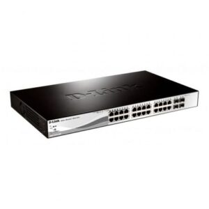 Switch D-Link DGS-1210-28P 28 Puertos RJ45/ 10/100/1000/ SFP/ PoE