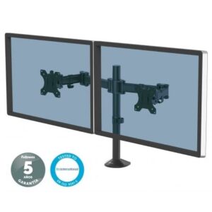 Soporte de Mesa para 2 Monitores Fellowes 8502601/ hasta 8kg
