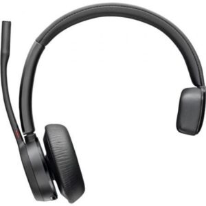 Auricular Inalámbrico Poly Voyager 4310 para Microsoft Teams + Adaptador BT700/ con Micrófono/ Bluetooth/ Negro