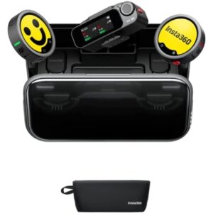 Micrófono Inalámbrico con Clip Insta360 Mic Pro (2 TX + 1 RX)/ USB Tipo-C/ Incluye Receptor/ 2 unidades
