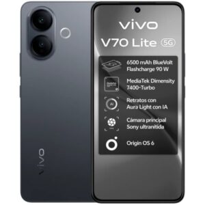 Smartphone Vivo V70 Lite 6GB/ 128GB/ 6.77"/ 5G/ Negro